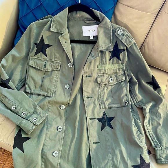pistola Jackets & Blazers - Pistola Camilo Jacket with Black Star Accents